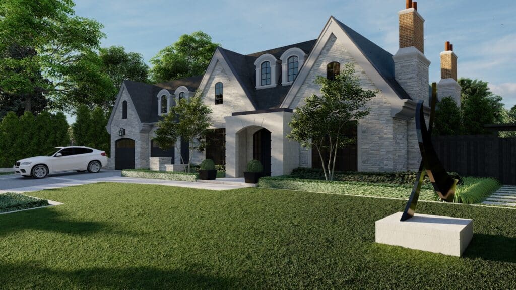 Coivic - 20 Glenview landscaping Plan - luxury landscaping project