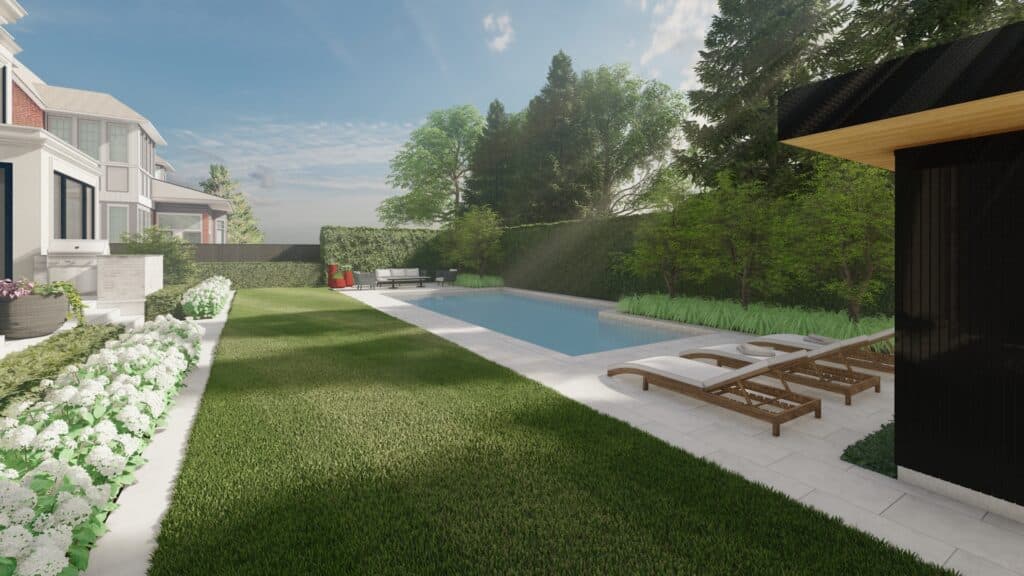 Coivic - 16 Doncliffe Planting Plan Front - luxury landscaping Project